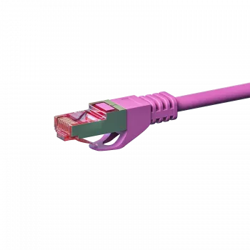 DSIT CAT 6 S/FTP LSOH netwerk-patchkabel, 2 m, roze