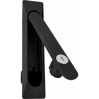 DSIT DS-LOCK-01 serverkast-slot voor 19-inch racks, verchroomd, 2 sleutels