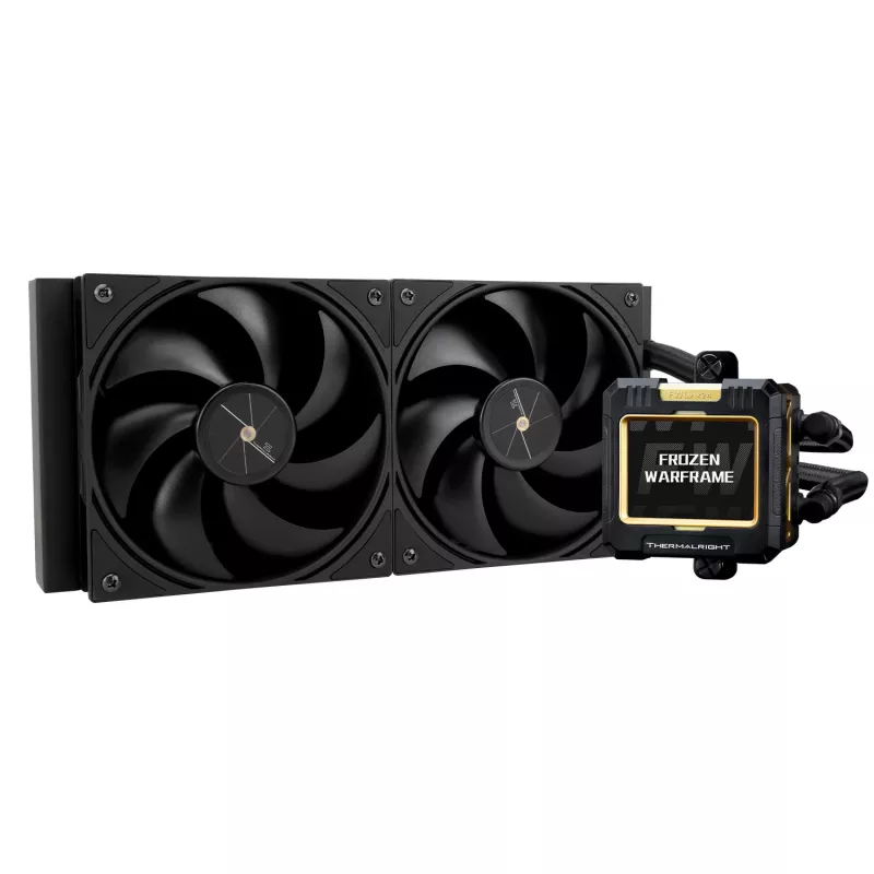Thermalright Frozen Warframe 240 Black AIO vloeistof-CPU-koeler, 240 mm