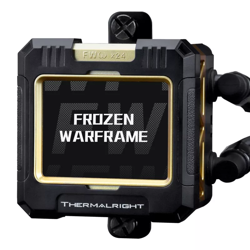 Thermalright Frozen Warframe 240 Black AIO vloeistof-CPU-koeler, 240 mm