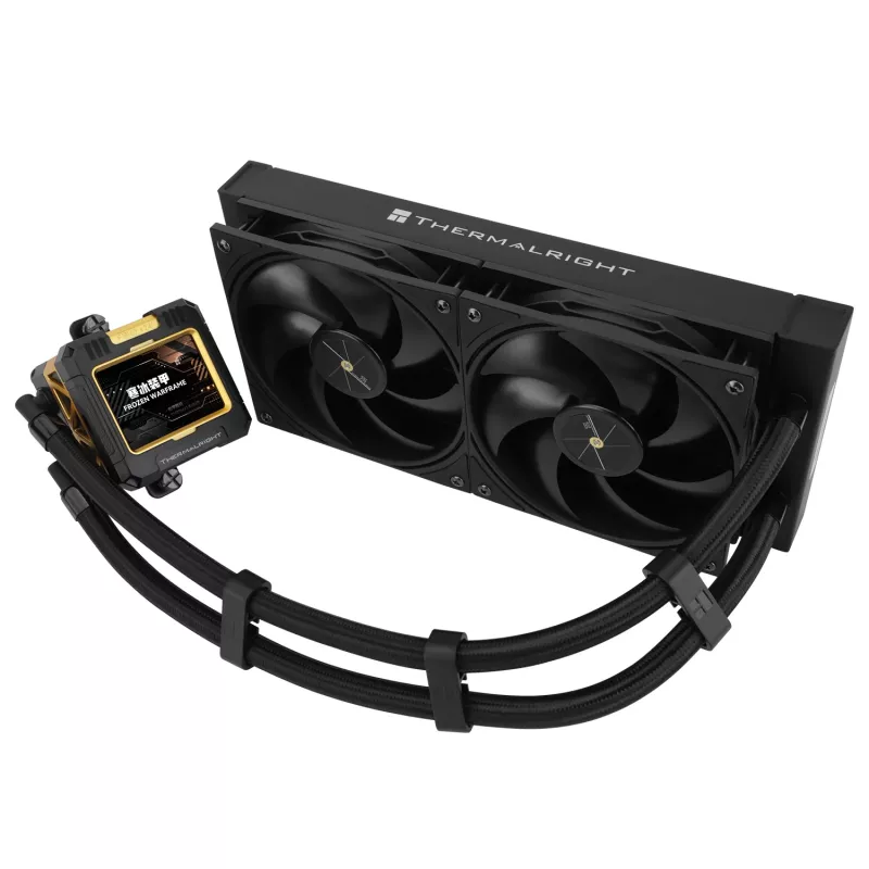 Thermalright Frozen Warframe 240 Black AIO vloeistof-CPU-koeler, 240 mm
