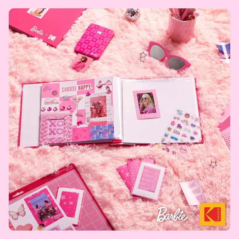 Kodak x Barbie sticker-frame voor 2x3 inch-foto's, 20 stuks (RODB2X3FRS)