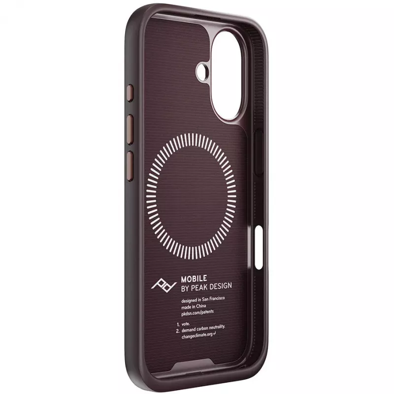 Peak Design Mobile Everyday stoffen hoesje voor Apple iPhone 16, eclipse (M-MC-BS-EP-1)