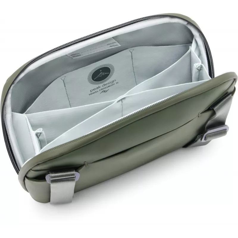 Peak Design Travel Crossbody Bag, 3 L, Sage (BTRC-3-SG-2)