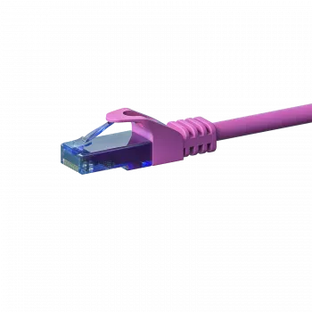 DSIT CAT6a netwerkkabel 100% koper - U/UTP - 1 meter - roze (DC-U6A9-010)