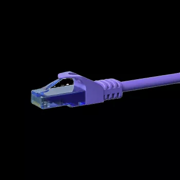 DSIT CAT6a netwerkkabel 100% koper - U/UTP - 1,5 m - violet (DC-U6A8-015)
