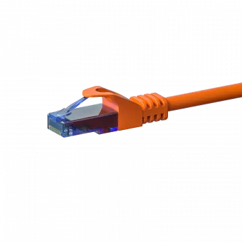 DSIT CAT6a U/UTP 100% koper patchkabel 15m oranje