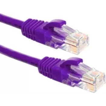 DSIT CAT6a Ethernet-patchkabel 100% koper - U/UTP - 15 meter - violet (DC-U6A8-150)