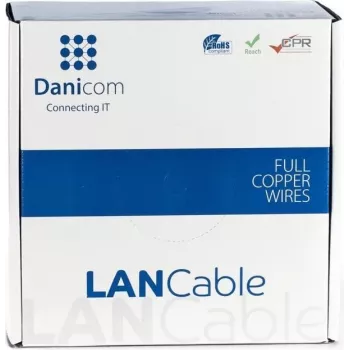 DSIT DANICOM CAT5e UTP solid core netwerkkabel 100m LSZH Dca op rol