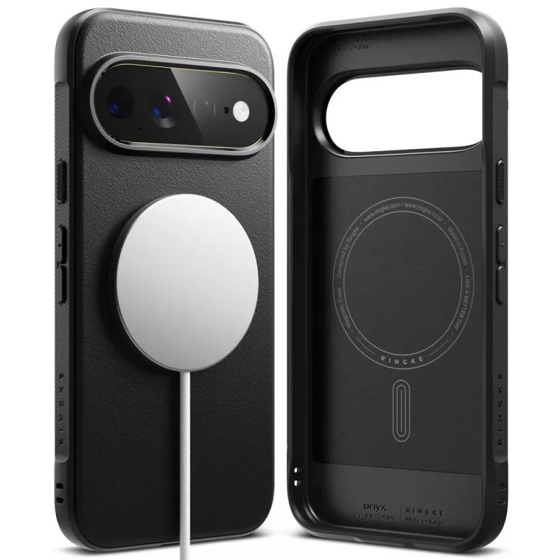 Ringke Onyx Magnetic MagSafe-hoes voor Google Pixel 11 Pro XL - zwart