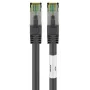 DSIT RJ45 netwerkkabel S/FTP PiMF CAT 8 zwart 5m