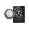 LG F2V7SLIM9B Slim-Fit 9kg wasmachine met AI DD en stoom - wit
