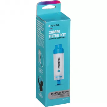 HydraPak 28 mm PNP inline-filter - hollevezel-waterfilter voor flessen en drinkbladders