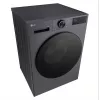 LG F4WX709YB 9kg voorlader wasmachine met AI DD™, Steam™, Wi-Fi, grafiet