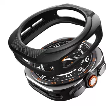 Spigen Liquid Air hoesje voor Samsung Galaxy Watch Ultra 2 2026 (47mm) - mat zwart