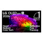 LG OLED83G67LW 83 inch OLED evo Gallery Edition 4K smart-tv met α9 Gen5 AI-processor, 120Hz, Dolby Vision IQ, Dolby Atmos, webOS 22, G-Sync/FreeSync, wandbeugel inbegrepen