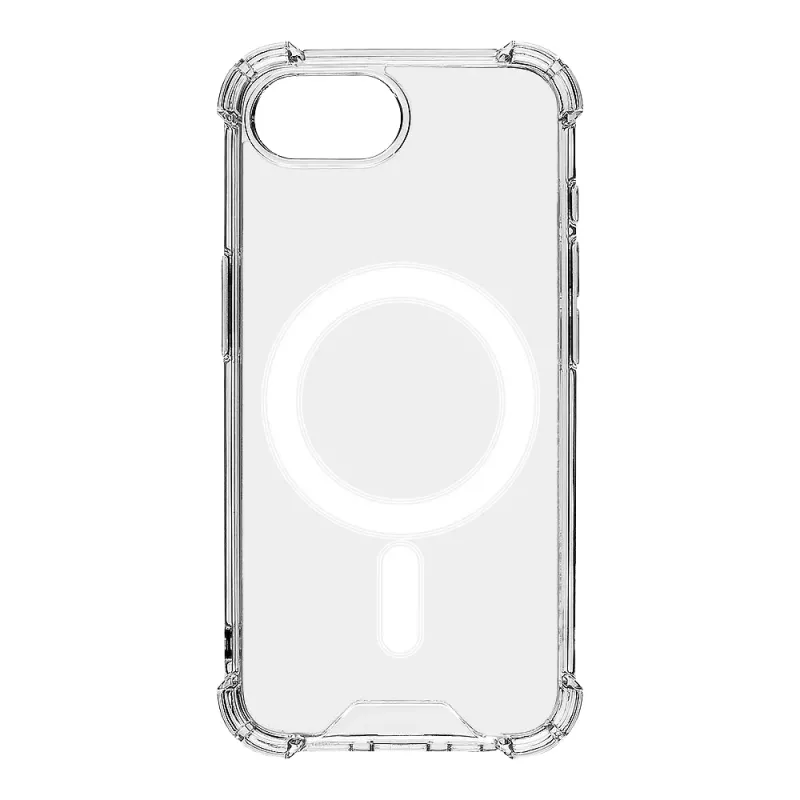 Tactical Back Cover MagForce Plyo iPhone 16e/17e transparant