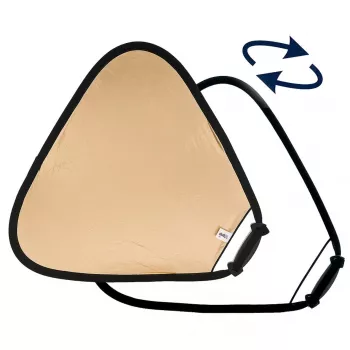 Manfrotto Tri Grip reflector 75 cm, goud / wit (LL LR3641)