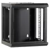 DSIT DS10-3304 10 inch 4U wandmontage-serverkast met glazen deur, 312x310x264 mm, zwart