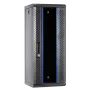 DSIT DS10-3315 15U 10 inch wandmontage serverrack-kast met glazen deur, 312x310x752 mm, zwart