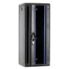 DSIT DS10-3315 15U 10 inch wandmontage serverrack-kast met glazen deur, 312x310x752 mm, zwart