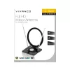 Vivanco VVTVANTSCIRCLE Binnenantenne DVB-T2/DAB+ Vlakantenne met 4G/5G-filter, Zwart