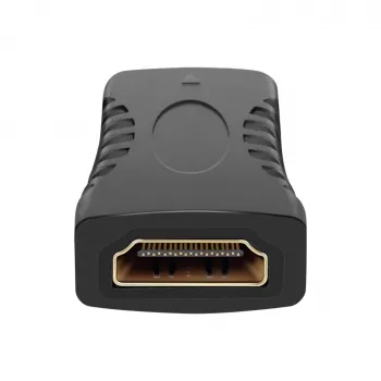 Vivanco VVVHDMIADFFG HDMI-koppeladapter bus naar bus 4K 60Hz 18Gbps Zwart