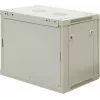 DSIT 9U Wandmontage Serverkast met Glazen Deur, Wit, 600x450x500 mm