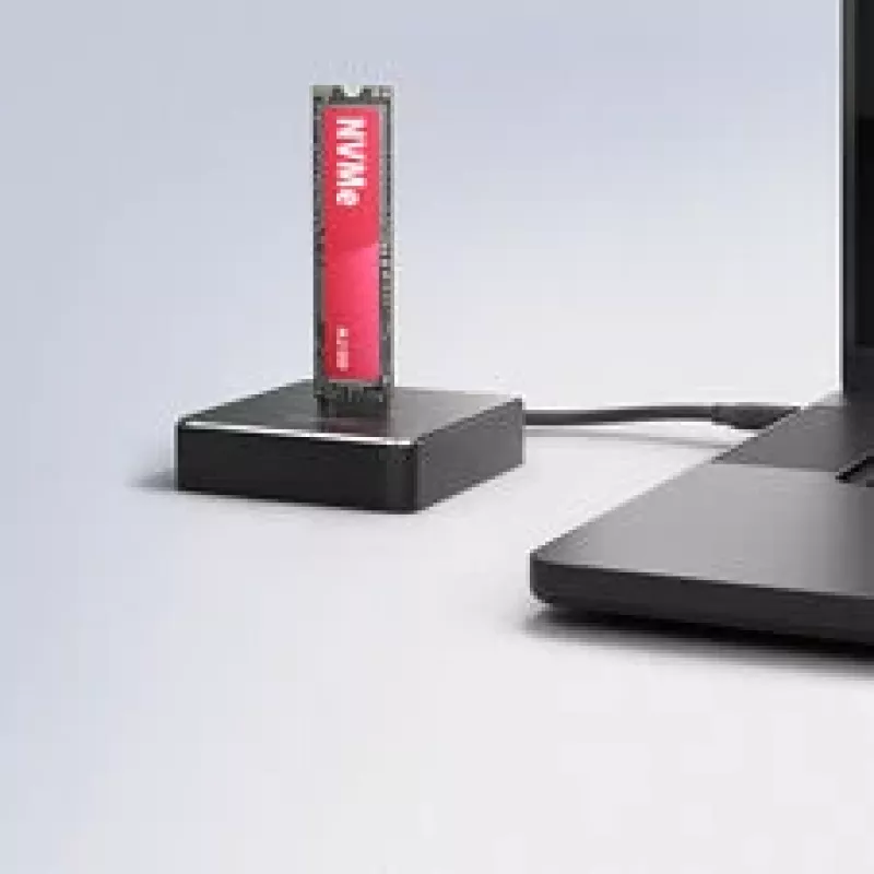 AXAGON ADSA-M2C11 USB-C 10Gbps Dockingstation voor een M.2-NVMe- of SATA-SSD