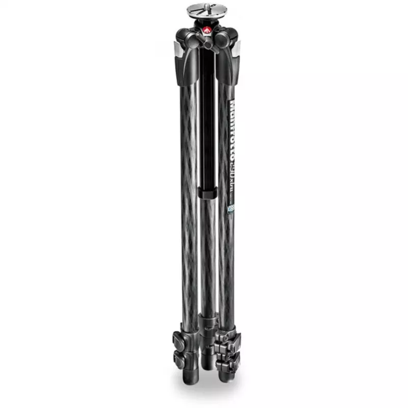 Manfrotto MT290XTC3 carbonfiber statiefpoten - 3 segmenten, flip-locks, 5 kg draagvermogen