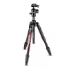 Manfrotto MKBFRTA4RD-BH Befree 4-section aluminium reisstatief met kogelkop, rood
