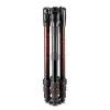 Manfrotto MKBFRTA4RD-BH Befree 4-section aluminium reisstatief met kogelkop, rood