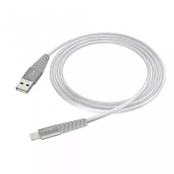 Joby oplaad- en synchronisatiekabel Lightning, 1,2 m, zilver (JB01814-BWW)