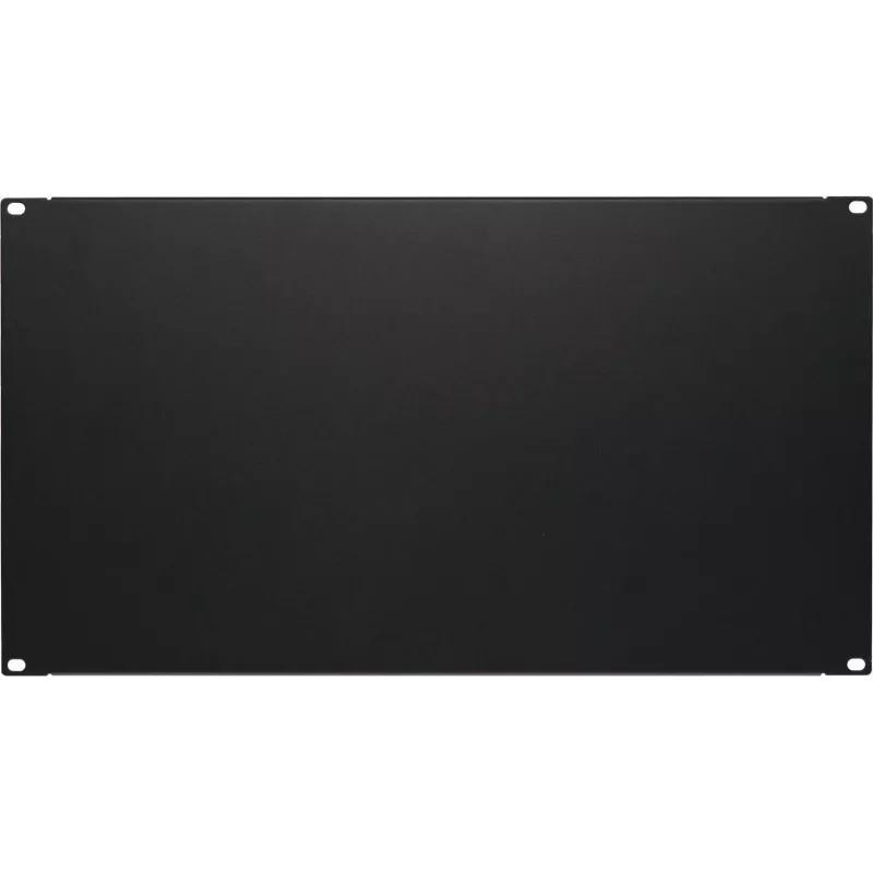 DS-IT 19 inch rack-blindplaat 6U zwart staal (DS-Blind6)