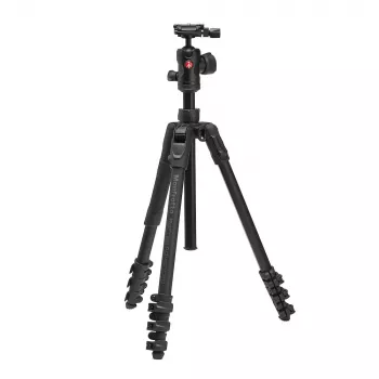 Manfrotto Befree 4-section aluminium statief met 494 kogelkop (MKBFRLA4FB-BH)