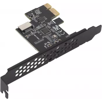 GEMBIRD UPC-U3 PCI-Express-USB-3.2-Gen-1-kaart, 2x Type-A, SATA-voeding, ASMedia-chipset