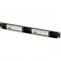DSIT DS-Patch5-16UTP 19 inch 1U CAT5e UTP 16-poorts patchpaneel, zwart