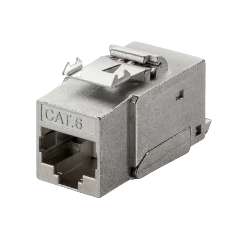 DS-IT CAT6 STP Keystone Jack Toolless RJ45 Module