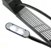 DSIT 19 inch zwanenhals-LED-lamp met dimmer - wit/blauw