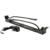 DSIT 19 inch zwanenhals-LED-lamp met dimmer - wit/blauw