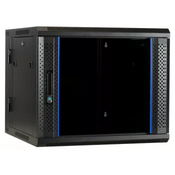 DSIT DS6609-DOUBLE omkeerbare wandmontage-serverkast met glazen deur, 600 mm breed