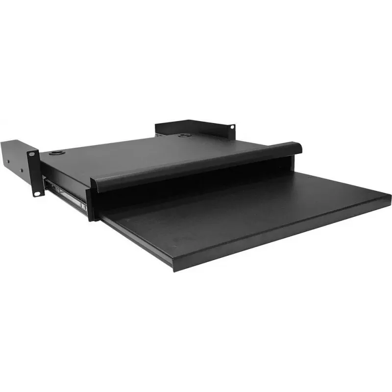 DS-IT 19 inch uitschuifbaar toetsenbordplateau, 18 kg draagvermogen, 2U (DS-TH02)