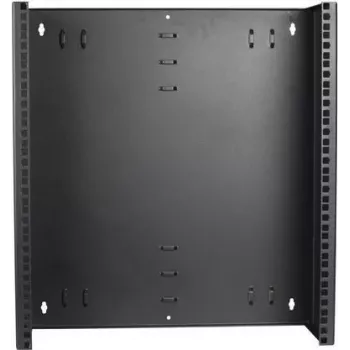 DSIT 12U 19 inch wandmontage-rackframe, vast, 180 mm diep, zwart (DS-WMB12-S)