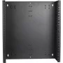 DSIT 12U 19 inch wandmontage-rackframe, vast, 180 mm diep, zwart (DS-WMB12-S)