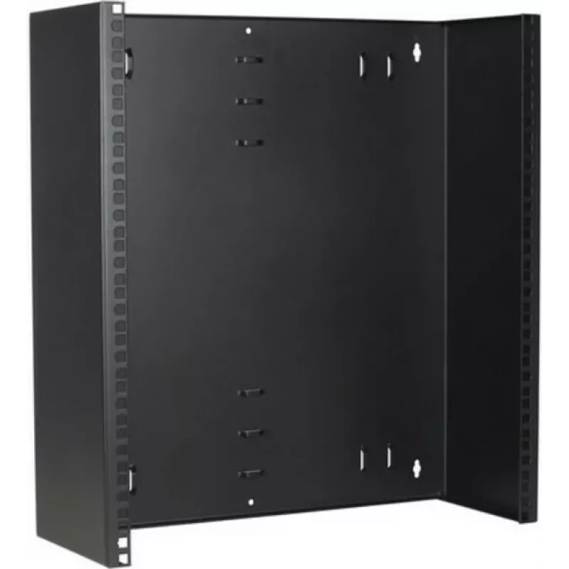 DSIT 12U 19 inch wandmontage-rackframe, vast, 180 mm diep, zwart (DS-WMB12-S)
