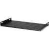 DSIT DS-FH45 vaste legplank voor 450 mm diepe wandkasten, 1U, zwart