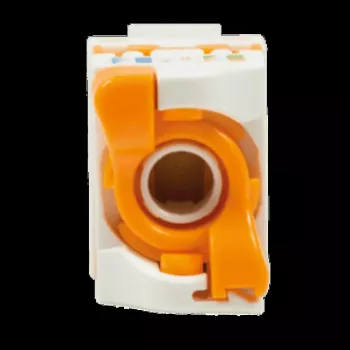 DSIT CAT6a UTP Keystone netwerkconnector - gereedschapsloos Twist-ontwerp (DS-KC-UTP6A-TL-T)