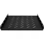 DSIT DS-FH120 vaste racklegplank voor 1200mm diepe serverkasten, 30kg belasting, 1U, zwart