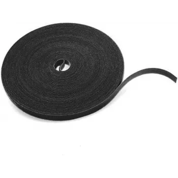 DSIT klittenband 20 mm x 25 m zwart
