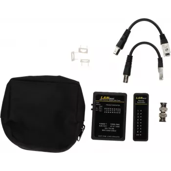 DSIT DC-CABLETEST-PRO netwerkkabeltester voor U/UTP, F/UTP en SF/UTP, Cat5/Cat6